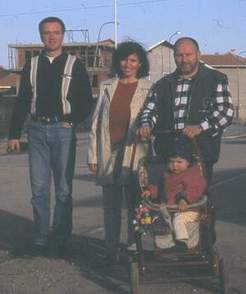 Christian B., Maria & Peter Hoffman mit Fedane