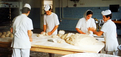 Bäckerei in Vicovu de Sus